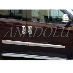 Fiat Doblo 2010-2015 Krom 2 Parça Ayna Kapağı