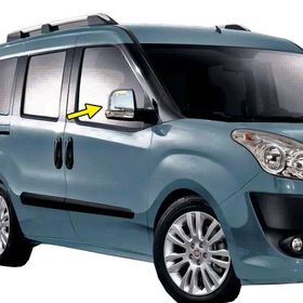 Fiat Doblo 2010-2015 Krom 2 Parça Ayna Kapağı