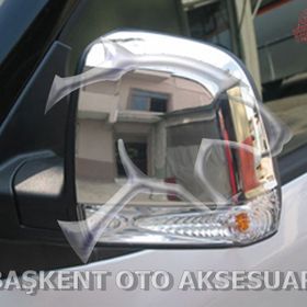 Fiat Doblo 2010-2015 Krom 2 Parça Ayna Kapağı