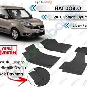 Fiat Doblo 2010 Sonrası 3D Havuzlu Paspas