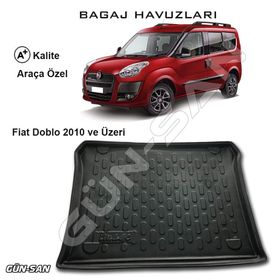 Fiat Doblo 2010 Sonrası Bagaj Havuzu