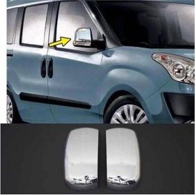 Fiat Doblo 2010 Üzeri P Çelik 2 Parça Krom Ayna Kapağı