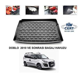 Fiat Doblo 2010 Üzeri Siyah Bagaj Havuzu