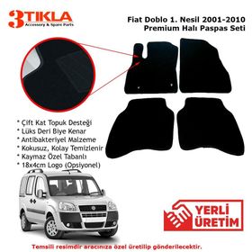 Fiat Doblo 2015 3D Havuzlu Bagaj Paspası