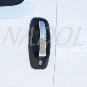 Fiat Doblo 2015 Üzeri Paslanmaz Çelik 4 Kapı Krom Kapı Kolu