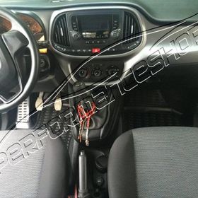 Fiat Doblo 2017 Model 3D Havuzlu Paspas