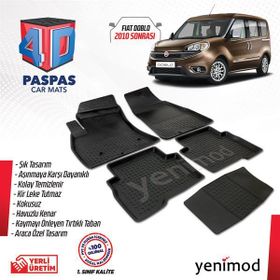 Fiat Doblo 4D Havuzlu 2010 Sonrası Paspas ve Bagaj Havuzu