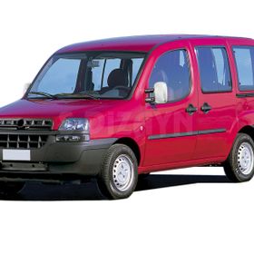 Fiat Doblo Abs 2000-2006 2 Prç Krom Ayna Kapağı
