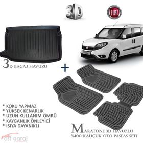 Fiat Doblo Panelvan 2 Parça 2010-2015 Bej Maximum Paspas