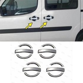 Fiat Doblo Paslanmaz Çelik 2010 Üzeri Krom Bagaj Alt Çıtası