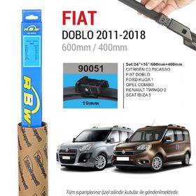 Fiat Doblo RBW 2011-2017 Muz Silecek Takımı