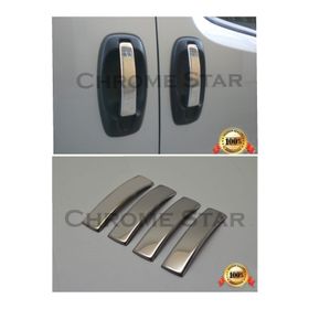 Fiat Doblo Tk 2010 Üzeri Paslanmaz Çelik 4 Kapı Krom Kapı Kolu