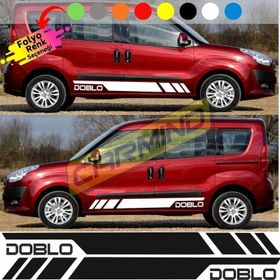 Fiat Doblo Yan Şerit Sticker
