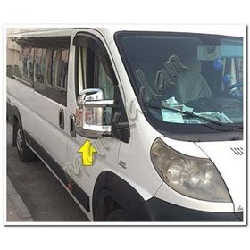 Fiat Ducato 2 Parça Abs Krom Ayna Kapağı
