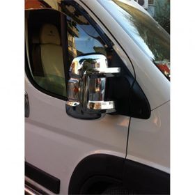 Fiat Ducato 2008 Üzeri Krom 2 Parça Ayna Kapağı