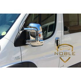 Fiat Ducato Abs Kaplama 2008 Üzeri 2 Parça Krom Ayna Kapağı