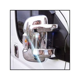 Fiat Ducato Abs Kaplama 2008 Üzeri 2 Parça Krom Ayna Kapağı