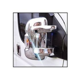 Fiat Ducato Abs Kaplama 2008 Üzeri 2 Parça Krom Ayna Kapağı