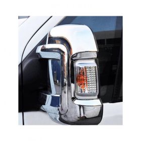 Fiat Ducato Abs Kaplama 2008 Üzeri 2 Parça Krom Ayna Kapağı