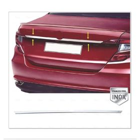 Fiat Egea 2015 Üzeri Paslanmaz Çelik Sedan Krom Bagaj Çıtası