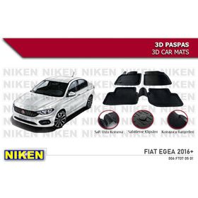 Fıat Egea 2016 3D Havuzlu Paspas