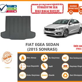 Fiat Egea HB 2015 Sonrası 3D Ekonomik Bagaj Havuzu