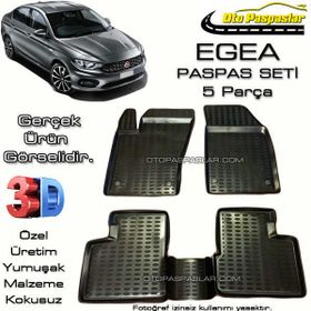 Fiat Egea Hb 3D Paspas 2015- Siyah Redline PRO