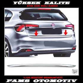 Fiat Egea Krom 2015 Üzeri Hb Paslanmaz Bagaj Alt Çıtası