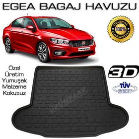 Fiat Egea Sedan 2015-2019 3D Bagaj Havuzu