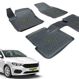 Fiat Egea Sedan 2016 Siyah 4D Bagaj ve Pro Serisi Havuzlu Paspas Takımı
