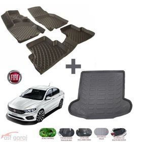 Fiat Egea Sedan 3D Paspas 2015- Siyah Redline PRO