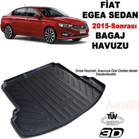 Fiat Egea Sedan Siyah Bagaj Havuzu
