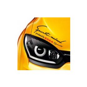 Fiat Egea Sports Mind Far Üstü Oto Sticker