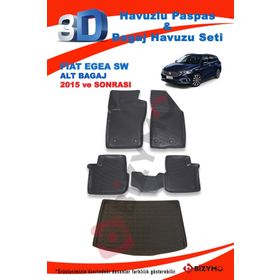 Fiat Egea Stw Alt 2015 ve Sonrası Paspas ve Bagaj Havuzu