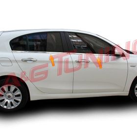 Fiat Egea Takımı Paslanmaz Çelik Krom Cam Çıtası