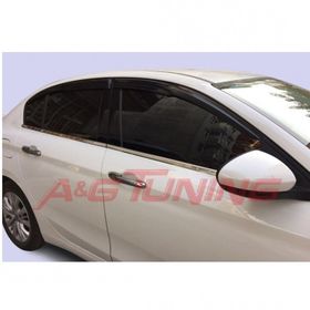 Fiat Egea Takımı Paslanmaz Çelik Krom Cam Çıtası