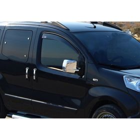 Fiat Fiorino 2008 Sonrası 2 Parça Abs Krom Ayna Kapağı