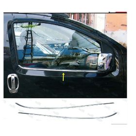 Fiat Fiorino 2008 Üzeri P Çelik 2 Parça Krom Cam Çıtası