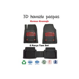 Fiat Fiorino 2019 Model 3D Havuzlu Paspas