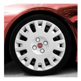 Fiat Fiorino Amblemli Gri 4'lü Takım 147 15 İnç Jant Kapağı