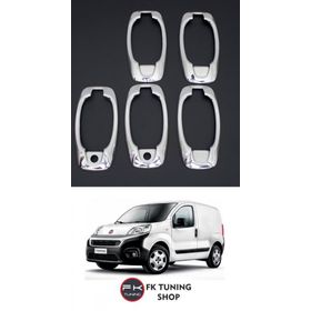 Fiat Fiorino Çerçevesi 5 Kapı Paslanmaz Çelik Krom Kapı Kolu
