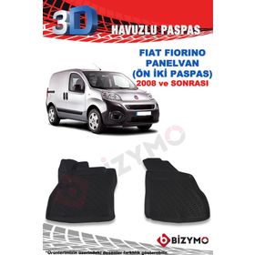Fiat Fiorino Panelvan 2008+ Premium 3D Havuzlu Oto Paspas Bizymo