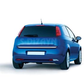 Fiat Grande 2006 Üzeri Punto Krom Bagaj Alt Çıta