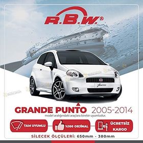 Fiat Grande Punto 2005-2014 Muz Silecek Takımı