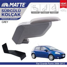 Fiat Grande Punto 2006 2012 Çelik Ayaklı Gri Kol Dayama Kolçağı