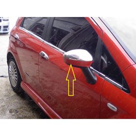 Fiat Grande Punto 2006 Üzeri 2 Prç Krom Ayna Kapağı