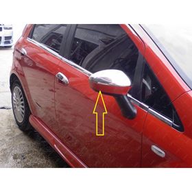 Fiat Grande Punto 2006 Üzeri P Çelik 2 Parça Krom Ayna Kapağı