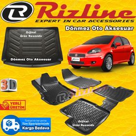 Fiat Linea 2007-2019 3D Bagaj Havuzu