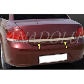 Fiat Linea Anahtar Deliksiz 2007 Üzeri Krom Bagaj Çıtası