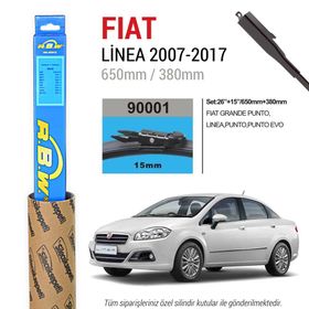 Fiat Linea RBW 2007-2017 Muz Silecek Takımı
